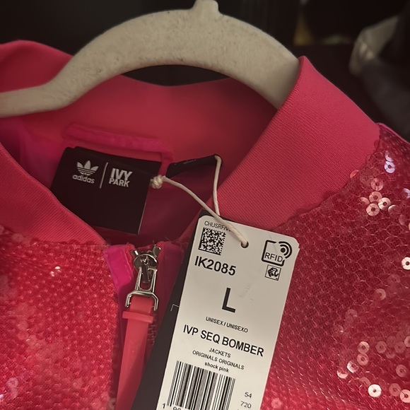 Adidas x Ivy Park Paradise Sequin Bomber Jacket - Picture 3 of 3